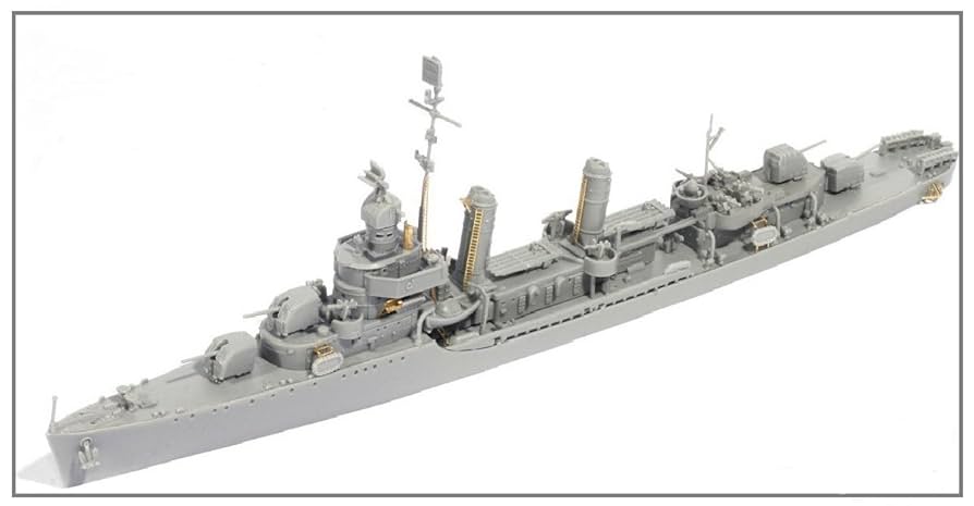 1/700 サイバーホビー 米国海軍駆逐艦ブキャナン＆ランズダウン WW.II アメリカ海軍 グリーブス級駆逐艦 U.S.S ブキャナン